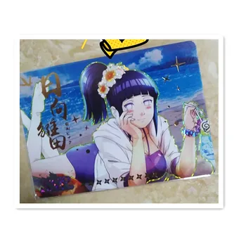 NARUTO najnovšie SSP Plavky séria hry zbierky karty Uzumaki Naruto, Haruno Sakura Yamanaka Ino flash karty anime obrázok darček 1
