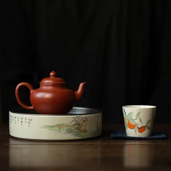 Retro rastlín popola glazúra vzorky šálku čaju čaj majster pohár jeden pohár, misku je jedno, úžitkovej keramiky kung fu čaj nastaviť 1