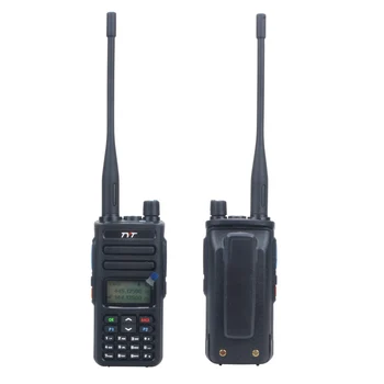 DMR Digitálne Walkie Talkie TYT MD-750 VHF 136-174MHz UHF 400-470MHz Dual Band Dual Time Slot 5W Prenosné FM obojsmerná Rádiová 1