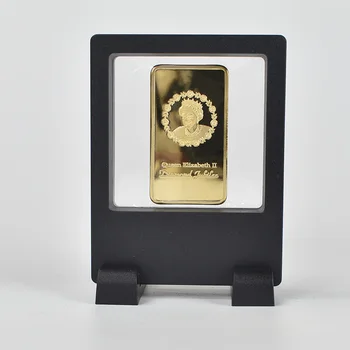 Gold bullion mince hot Kráľovná Alžbeta II mail mince s zobrazovanie prípade pamätnej mince zber darčekovej krabičke 1