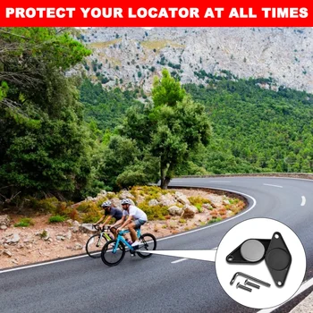 Bike Mount Držiak AirTag Držiak Na Bicykel Proti Krádeži Zariadenia Upevnenie Držiaka Rám Bezpečné Cyklistické Fľaše Mount Keychain Locator Tracker 1