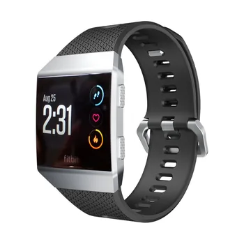 Sledujte pásmo Pre Fitbit iónové silikónové športových hodinkám náramok Nahradenie vysokej kvality smart hodinky remienok Pre Fitbit iónové L/S 1