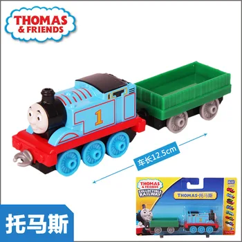 Thomas a Priateľov Vlak Železničnej Edward James Blue Train Nastaviť Chlapci Vzdelávacie Hračky pre Deti, Darčeky 1