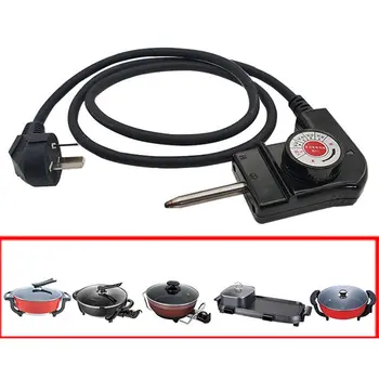 Nastaviteľné Napájací Kábel s Automatickým Regulátorom pre Elektrické pečící Elektrické Kúrenie Bank Pin Plug US/UK/SA/EÚ/CN Plug 1