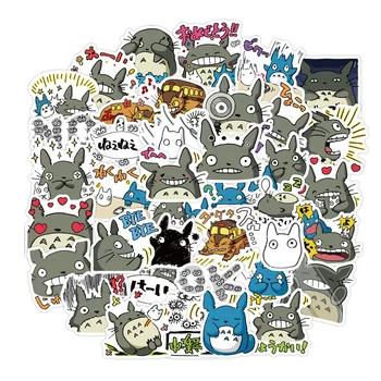 10/30/50PCS Anime Totoro Roztomilý a Nádherné Graffiti Nálepky Scrapbooking Vozíka Prípade Notebook Skateboard Nálepky Veľkoobchod 1