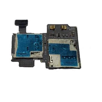 Pre Samsung Galaxy S4 GT-I9500 I9505 I337 M919 I545 L720 R970 SIM Kartu A MicroSD Karty Držiak Konektora Flex Kábel 1