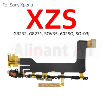 Pôvodné na vypnutie Tlačidlá ovládania Hlasitosti Bočné Tlačidlo Power Flex Kábel Na Sony Xperia X XZ XZs XZ1 XZ2 XZ3 1 2 3 Compact Premium Výkon 1