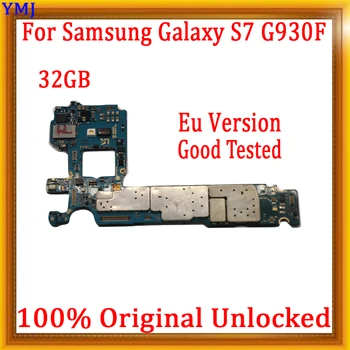 100% Originálne Odomknutý Samsung Galaxy S7 G930F G930FD G935F G930V G935FD Doska S plnou čipy 1
