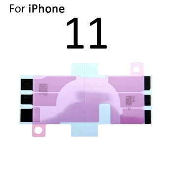 10pcs Batérie Nálepky Na iPhone 12 Mini 11 Pro Max Batérie Nálepky, Lepiace Vytiahnite Pás Kartu Náhradné Diely 1
