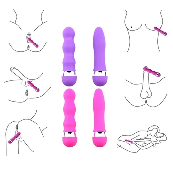 Vibrátor Multi-speed G Mieste Vagíny, Klitorisu Zadok Plug Análny Erotický Tovar Výrobky Sexuálne Hračky pre Ženy, Mužov Dospelých Žien Sex Shop 1