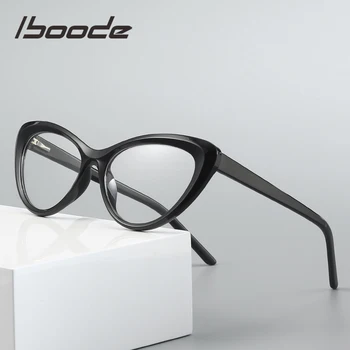 iboode Cat Eye Okuliare na Čítanie Ženy Muži Elegantné Ultralight Presbyopia Okuliare Unisex Okuliare na Čítanie +1.0 1.5 2.5 3.5 4.0 1