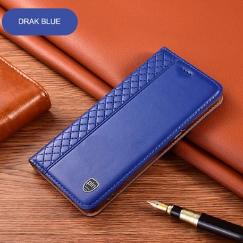 Luxusné Originálne Kožené Business Telefón Puzdro Pre Samsung Galaxy Note 8 9 10 20 Plus Note20 Ultra Magnetické Flip Cover 1