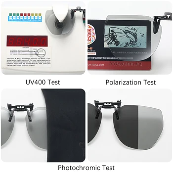 LpTwilight Okuliare klip mužov polarizované svetlo photochromic slnečné okuliare značky dizajn nočné videnie kvalitné okuliare 2