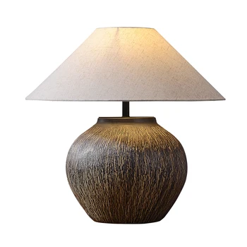 Orientálna Dizajn Stmievateľné LED Starožitný Stôl Stolná Lampa lampa Domova Najnovšie Miestnosti, Zariadenie Spálne Nočné Svetlo 2