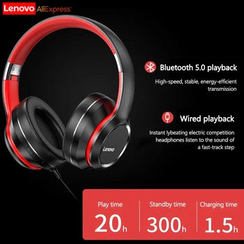 Originálne Lenovo HD200 TWS Bluetooth Počítač Slúchadlá Bezdrôtové Slúchadlá Herné Slúchadlá HIFI Stereo Headset tlmenia Hluku 2