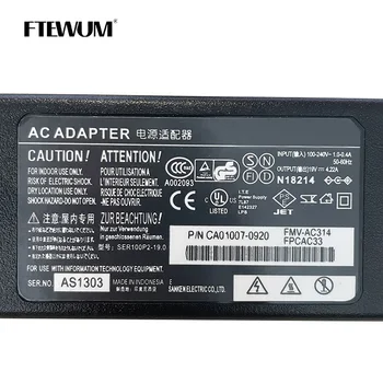19V 4.22 NA 80W 5.5*2,5 mm Prenosný Nabíjací Adaptér Pre Fujitsu FMV Lifebook AH522 AH530 AH531 AH532 AH550 B6220 ADP-80N Napájanie 2