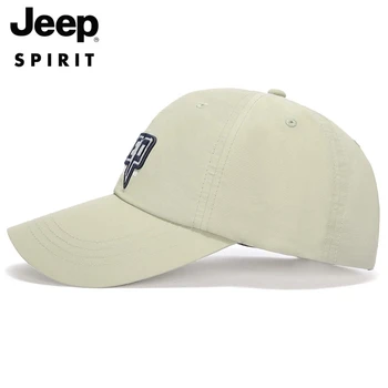 JEEPHat kvalitné umyté bavlna nastaviteľné farbou baseballová čiapka unisex pár klobúk módne bežné sekundové klobúk 2