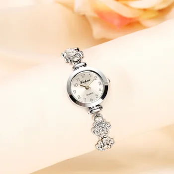 Móda Quartz Hodinky pre Ženy Diamond Silver Gold Jemné Náramok Dámy Bežné Náramkové Hodinky montres femmes Náramkové hodinky 2019 2
