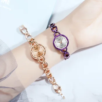 Sledujte ženskej módy lady temperament jednoduché kórejský štýl jednoduché študent hodinky quartz dámske hodinky veľkoobchod žena hodinky 2