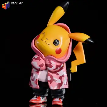 Pokemon Kawaii Kamufláž Pikachu Akcie Obrázok Anime Cosplay Vrecku Monštrá Model Prekvapenie, Hračky Pre Deti, Chlapec A Dievča 2