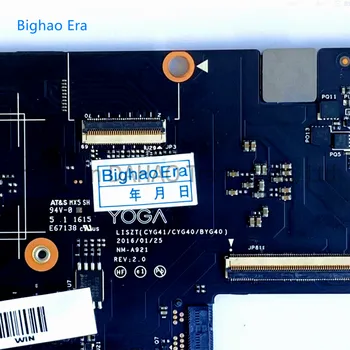 Lenovo Yoga 900-13ISK2 Notebook Doska S i5-6260U 8G-RAM 5B20L34666 5B20L34659 NM-A921 Doske 100% Plne Testované 2