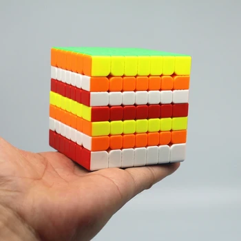 Yong jún Yufu V2M 7x7x7 Magnetické Magic Cube Profesionálne rýchlosť kocka Stickerless 7x7 Cubo Magico Hra cube Vzdelávacích Hračiek, Darčekov 2