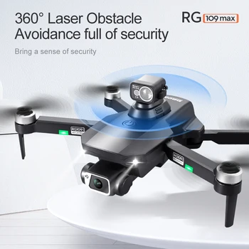 RG109 Max Drone 4K HD Kamery GPS Striedavý Motor 360 ° Prekážkou Vyhýbanie Optický Tok Polohy Letecké Fotografie Quadcopter 2