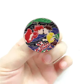 C1704 Japonské Anime Roztomilý Pin Zber Pevného Smalt Klopě Pin Odznak Oblečenie Batoh Dekorácie, Šperky, Doplnky Deti Darčeky 2