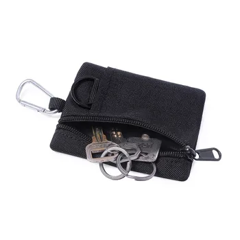 Taktické Peňaženky výchovy k DEMOKRATICKÉMU občianstvu Molle Puzdro Prenosné Key Card Prípade Outdoorové Športy Mince Kabelku Lov Taška na Zips Pack Multifunkčná Taška 2