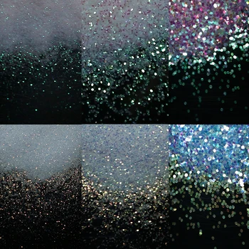 Morská Víla Aurora Na Nechty, Glitter Holografické Jednorožec Flitrami Vločky Farebné Chrome Pigment Prášok Ozdoby Na Nechty, Manikúra 2
