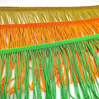 Krásna 1Yard Čipky Fringe Výbava 10 cm Široký Strapec Fringe Orezávanie Pre DIY latinskej Šaty Fáze Oblečenie Príslušenstvo Čipky Stuhou 2