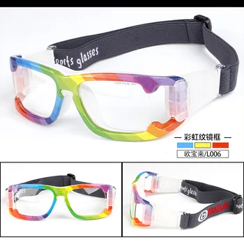CAMO Profesionálny Basketbal okuliare Futbal Športové okuliare Okuliare okuliare rám zápas optickej šošovky pre krátkozrakosť nearsighted 2