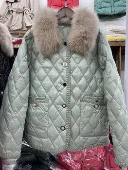 Nový štýl black žakárové mäkké teplé a studené-dôkaz hus nadol bunda ženy s kapucňou módne dámy kabát 2