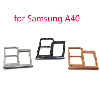 Zásuvka na Kartu SIM Adaptér Držiak Pre Samsung A10 A20 A30 A40 A50 A60 A70 A80 A90 Pôvodné Telefónne Black Nano SIM Karty Micro SD Slot 2