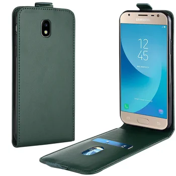 Flip puzdro pre Samsung Galaxy J5 2017 J530 J530F 5.2'' Kožené puzdro pre Samsung J5 2017 J530 Telefón Prípade 2