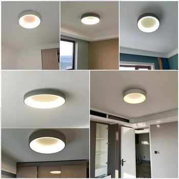LED Stropné svietidlo Moderného Diaľkové Ovládanie Kolo Lampa Pre Domáce Obývacia Izba, Spálňa Povrchovú montáž Osvetlenia Zariadenie RC Stmievateľné 2