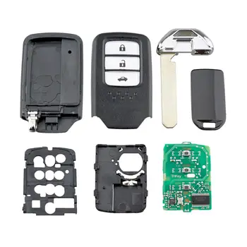 QWMEND Smart Remote Auto Kľúč pre Honda City Jazz Občianske Milosť 2014 2015 2016 2017 433Mhz ID47 Čip pre Honda Key KR5V2X 2