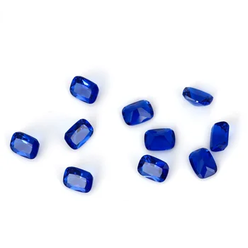6*8 mm 10PCS Voľné Kamene, Vytvorili Nano Zafír, Smaragd Sky Blue Topaz Pekné Farebné Klenot kameň Pre Šperky KUTILOV, Veľkoobchod 3