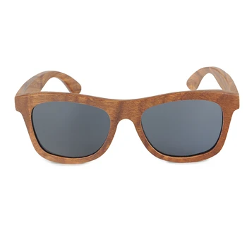 BOBO VTÁK Ženy Muži Drevené Okuliare 2020 Top Značky oculos de sol Sivá Polarizované Šošovky, Slnečné Okuliare UV400 Retro Okuliare Darčekovej krabičke 3