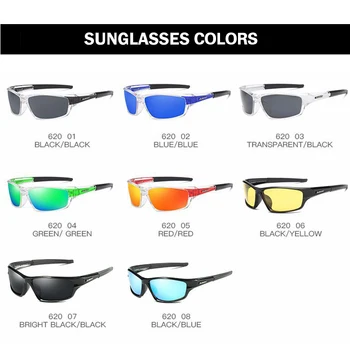 DUBERY Polarizované Športové slnečné Okuliare pre Mužov 100% Ochranu proti UV žiareniu Jazdy Rybolov Tečúcou Slnečné Okuliare Zrkadlo Vonkajšie Muž Okuliare CE 3