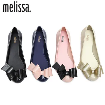 Melissa Originálneho Ženy Adulto Jelly Sandále Luk 2021 Módy Nové Letné Sandalias Melissa Ženské Topánky Non-slip Ženy Sandále 3