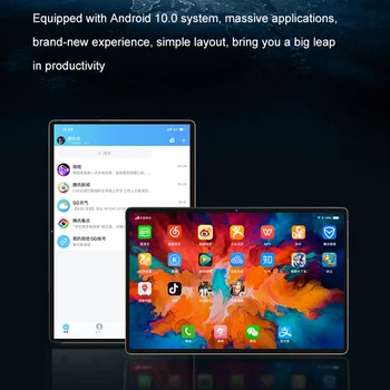 P50 Herný Tablet Notebook Google Play Tablette 10 cm 12 GB 512 gb diskom Pad Android 10 WPS 5G Deca Core Dual Sim GPS PC 8800mAh Batérie 3
