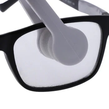 1pcs Mini Mikrovlákno Okuliare Čistejšie Mikrovlákno Okuliare slnečné Okuliare Lupa 