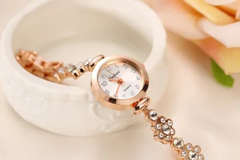 Móda Quartz Hodinky pre Ženy Diamond Silver Gold Jemné Náramok Dámy Bežné Náramkové Hodinky montres femmes Náramkové hodinky 2019 3