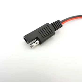 1 SAE-2 SAE splitter kábel sieťový Predlžovací 2 spôsob Kábel Zapojte 18AWG Adaptér Konektor Rýchle Pripojenie Odpojte Solárny systém o1 3