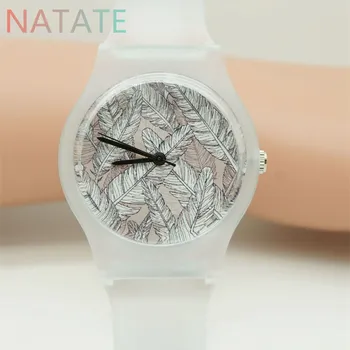 NATATE Nové Willis Ženy Vode Odolné športové hodinky značky Bežné Perie Hodinky Módne Silikónové Popruh Quartz Žena Hodinky 3