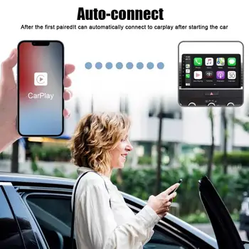 Bezdrôtové CarPlay Adaptér Pre IPhone Apple Wireless Carplay Modul Plug and Play A 5 ghz WiFi on-Line Aktualizácia Auto Adaptér do Auta 3