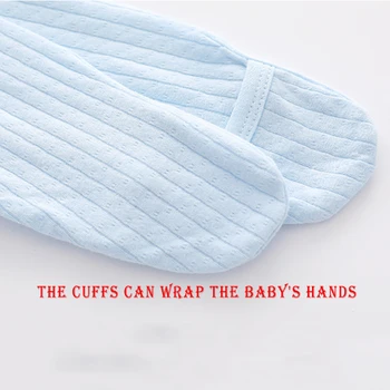 Novorodenca Footies Romper Pruhované Oblečenie Baby Dievčatá Kombinézach Pyžamo Trakmi, Zimné Bavlna Infant Boys Remienky 0 3 6 Mesiacov 3