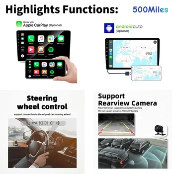 Auto Multimediálny Prehrávač pre VW Volkswagen Teramont 2017-2021 2 Din Android Rádiovej Navigácie GPS Stereo Hlava Jednotky Autoradio Carplay 3