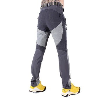 Pánske letné elastickej a priedušné, nepremokavé cyklistické turistické nohavice pánske ultra tenké vetru rýchle suché trekingové nohavice 3